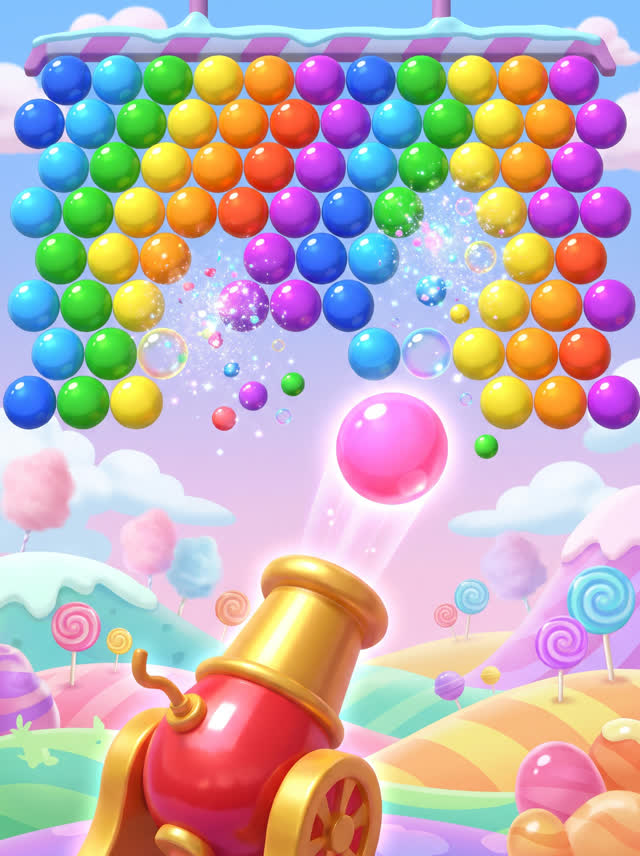 Bubble Bash — Puzzle game cover art