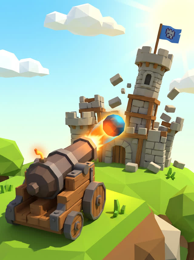 Cannon Castle — Physics game cover art