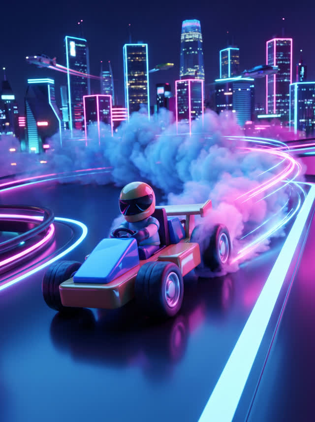 Drift Kart — Racing game cover art
