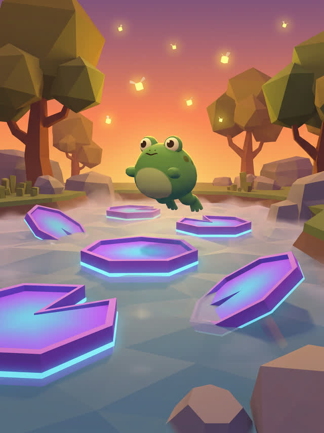 Hex Hop — Puzzle game cover art