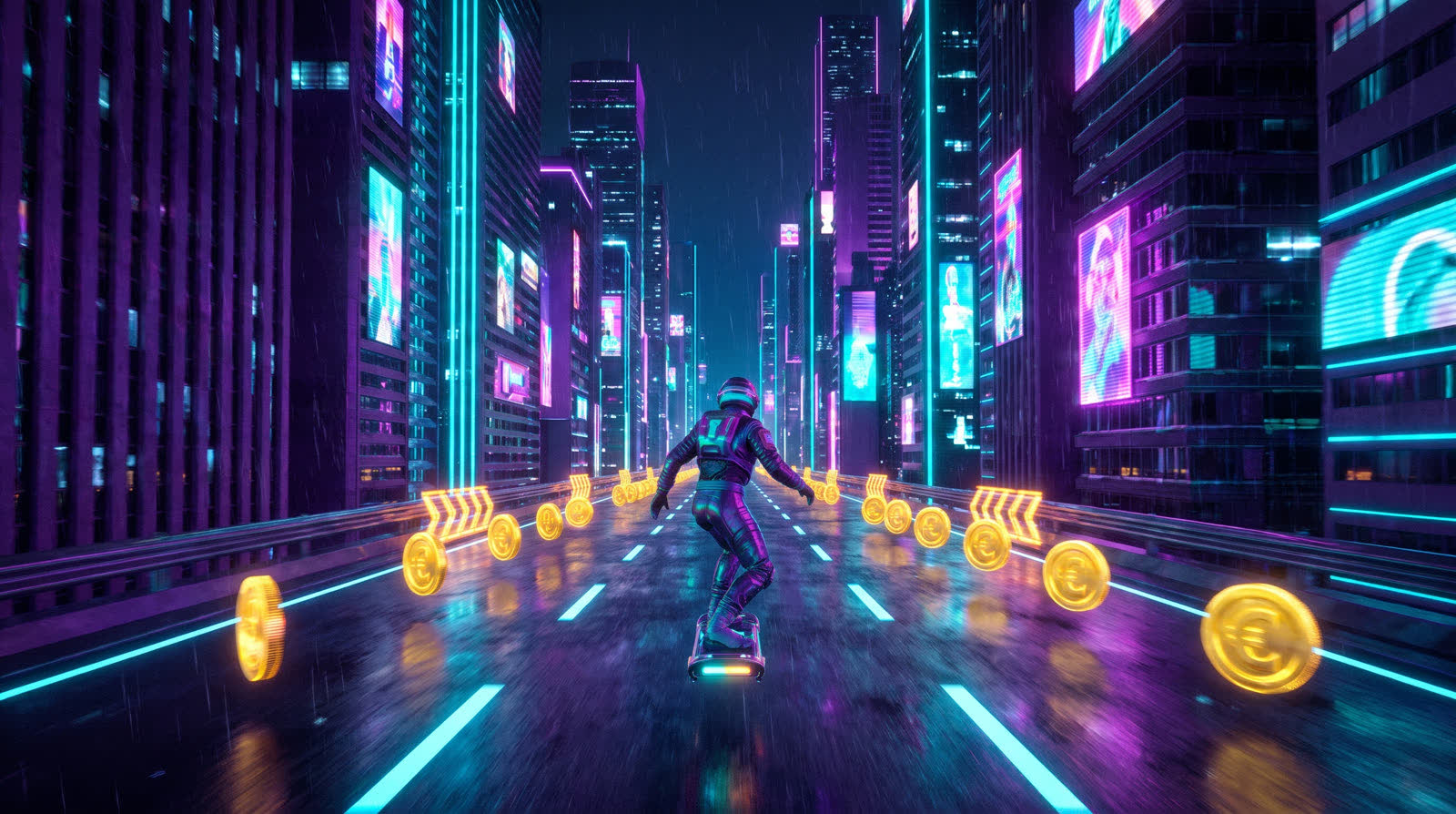 Neon Rush artwork